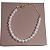 PULSEIRA PEROLA SHEL BANHADO OURO 18K - Imagem 2