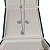 CONJUNTO BRINCO E COLAR ZIRCONIA BANHADO RÓDIO BRANCO - Imagem 2