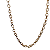 COLAR LISO ELO PORTUGUÊS BANHADO A OURO 18K 65CM - Imagem 3