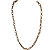 COLAR LISO ELO PORTUGUÊS BANHADO A OURO 18K 65CM - Imagem 1
