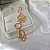 BRINCO ZIRCONIA BANHADO OURO 18K - Imagem 1