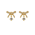 BRINCO ZIRCONIA BANHADO OURO 18K - Imagem 1