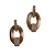 CONJUNTO BRINCO E COLAR ZIRCONIA - Imagem 3