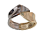 BRACELETE LARGO BANHADO OURO E RÓDIO 18K - Imagem 1