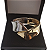 BRACELETE LARGO BANHADO OURO E RÓDIO 18K - Imagem 2
