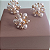 CONJUNTO BRINCO E ANEL DE PÉROLAS LUXUOSO - Imagem 4