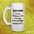 Caneca de Chopp de Vidro - Não tomo juízo... - Imagem 1