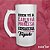Caneca de Chopp de Vidro - Quem vê a carinha de princesa... - Imagem 1