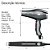 Kit Prancha + Secador de Cabelo Profissional - Extreme Lizze Voltagem:127V + Cera Polidora p/ Prancha Lizze . - Imagem 2