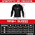 Rash Guard Marrom Kombat Manga Longa Koral - Imagem 4