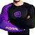 Rash Guard Roxa Kombat Manga Longa Koral - Imagem 3