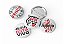 4 Botons Broche Alfinete, Coleção Cristã Gospel Papers - Button, Botton, Botom, Boton B005 - Imagem 1