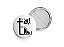 4 Botons Broche Alfinete, Coleção Cristã Gospel Papers - Button, Botton, Botom, Boton B004 - Imagem 5