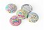 4 Botons Broche Alfinete, Coleção Cristã Gospel Papers - Button, Botton, Botom, Boton B.07 - Imagem 1