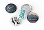 4 Botons Broche Alfinete, Coleção Cristã Gospel Papers - Button, Botton, Botom, Boton B.14 - Imagem 1