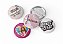 4 Botons Broche Alfinete, Coleção Cristã Gospel Papers - Button, Botton, Botom, Boton B.16 - Imagem 1