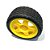 Roda 68mm para Chassi Robo Robótica - Imagem 1