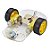 Kit Chassi Duas Rodas Smart Carro Robô Para Projeto Arduino - Imagem 2