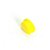 Tampa Plastica Circular para Chave Tactil 12x12x7.3 mm - Amarelo - Imagem 2