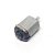 Motor DC 3A 6V com engrenagem RF-100 Tampa Preta - Imagem 5