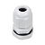 Prensa Cabo PG9 IP68 Branco para Cabos 4 a 8mm - Imagem 1