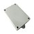 Caixa Plastica P/ Montagem De Circuitos 100*68*40mm Aba Fixa Branco - Imagem 1