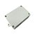 Caixa Plastica P/ Montagem De Circuitos 100*68*40mm Aba Fixa Branco - Imagem 4