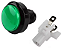 BOTAO ARCADE FLIPERAMA ILUMINADO 45mm - VERDE - Imagem 5