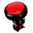 BOTAO ARCADE FLIPERAMA ILUMINADO 45mm - VERMELHO - Imagem 3