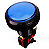 BOTAO ARCADE FLIPERAMA ILUMINADO 45mm - AZUL - Imagem 4