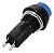 CHAVE TACTIL PBS-11B 2T 12mm SEM TRAVA - AZUL - Imagem 2