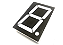 DISPLAY 7 SEGMENTOS FJS23101DH 2,3" 1 DIGITO CATODO COMUM - Imagem 1