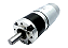 MOTOR DC COM REDUCAO METALICA REVERSIVEL PG36-RS555 12V 295RPM - EIXO 8MM - Imagem 2