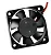 COOLER 40X40X10mm 24V COM CONECTOR JST - COMPATIVEL ENDER 3D - Imagem 3