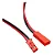 CABO COM CONECTOR JST - MACHO - FEMEA 2 PINOS - Imagem 1