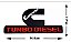 Emblema Cummins Turbo Diesel Ford F250 Dodge Ram 2500 Preto - Imagem 2