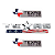 Kit Emblemas Texas Edition Americano Ford F250 Ranger Dodge Ram - Imagem 1