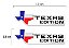 Kit Emblemas Texas Edition Americano Ford F250 Ranger Dodge Ram - Imagem 3