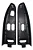 Moldura Comando Vidro Elétrico Esq E Dir F250 F350 F4000 Par - Imagem 2