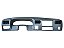 Moldura Painel F250 F350 F4000 4x4 Nova Com Furação Para Tomada 12v Modelo Original - Imagem 1