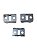 Suporte Polainas Bancos 1 E 2 Lugares F250 F350 F4000 98/19 - Imagem 3