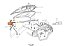 Vedador Abertura Capuz F250 F350 F4000 98/04 1c3516c824aa - Imagem 8