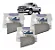 Kit 3 Tampa Superior Parafuso Painel F250 F350 Original - Imagem 1