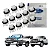 Kit 12 Presilha Fixação Churrasqueira Ford F250/350/4000 - Imagem 1