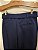 Calça alfaiataria azul marinho com cinto - Imagem 4