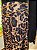 Saia midi plissada animal print preto e bege 🐆 - Imagem 4