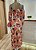 Vestido longo lastex floral - Imagem 3