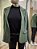 Blazer alfaiataria botão único verde escuro ♡ - Imagem 3