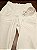 Calça alfaiataria off-white com cinto - Imagem 7
