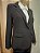 Blazer alfaiataria botão único preto - Imagem 6